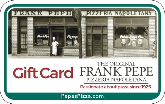 Pepe's Pizzeria gift card